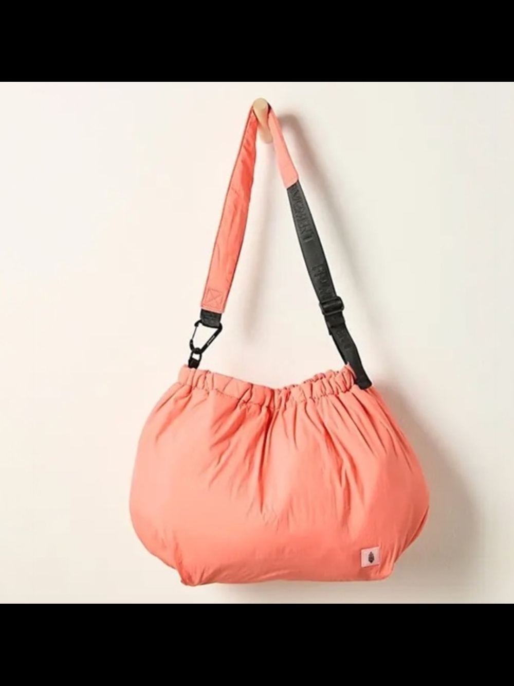 Free People Rest Day Carryall Bag Color Flame/ Coral/ 🔥